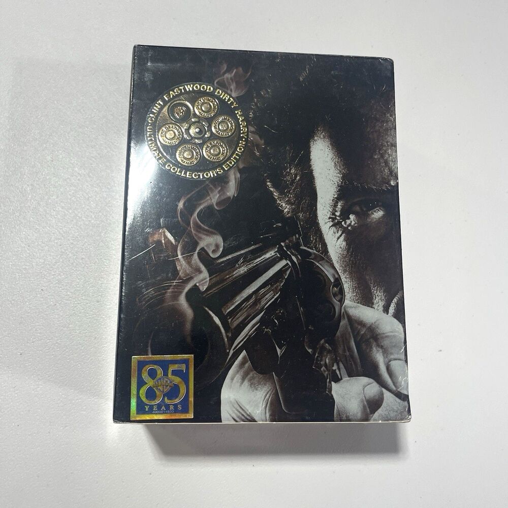Clint Eastwood Dirty Harry Ultimate Collector's Edition DVD Set - New & Sealed
